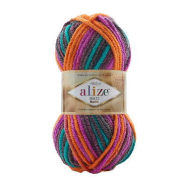 Alize Süperlana Maxi Batik 8025 