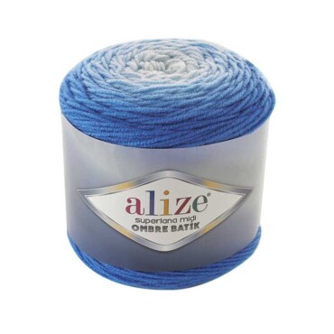 Alize Superlana Mıdı Ombre Batik 7271 