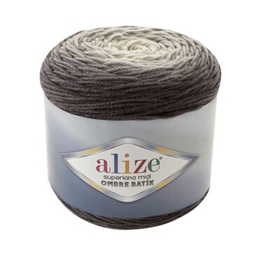Alize Superlana Mıdı Ombre Batik 7290 