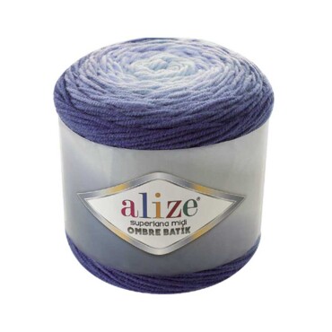 Alize Superlana Mıdı Ombre Batik 7291 