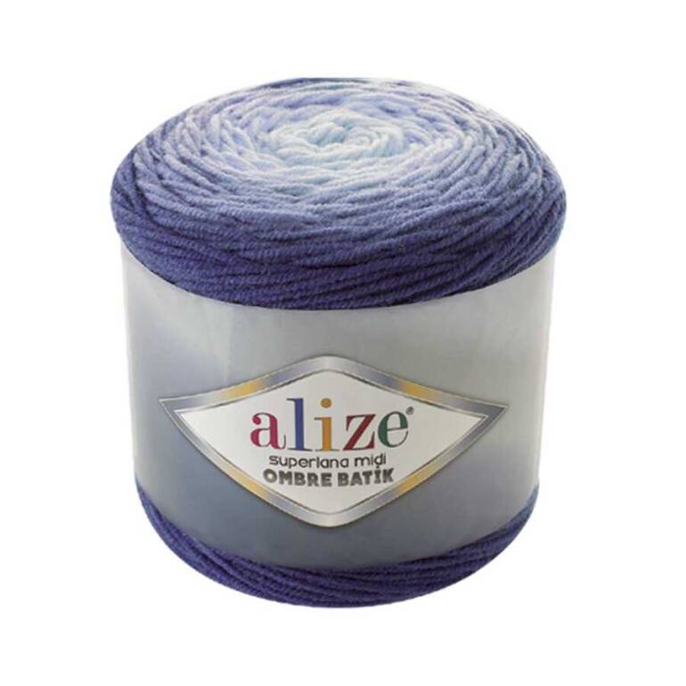 Alize Superlana Mıdı Ombre Batik 7291 - 1