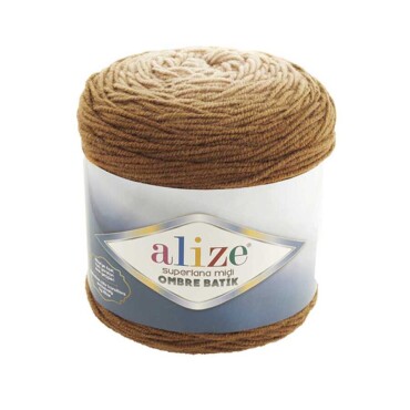 Alize Superlana Mıdı Ombre Batik 7356 