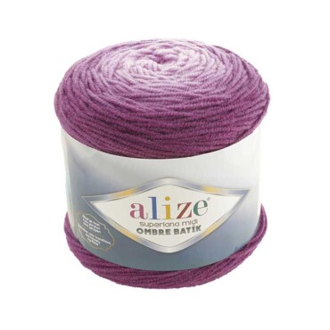 Alize Superlana Mıdı Ombre Batik 7426 
