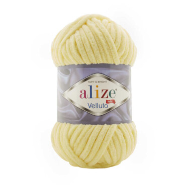 Alize Velluto 0013 Açık Sarı 
