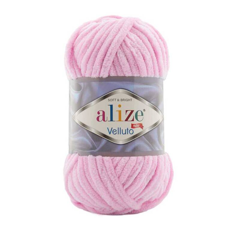 Alize Velluto 0031 Bebe Pembesi - 1