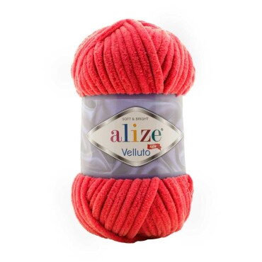 Alize Velluto 0056 Kırmızı 