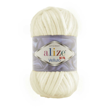 Alize Velluto 0062 Krem 
