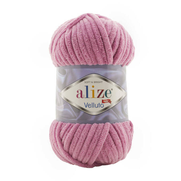 Alize Velluto 0098 Orta Pembe - 1