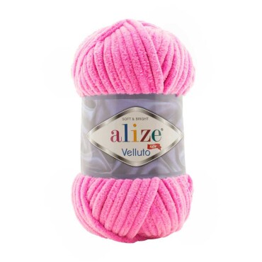 Alize Velluto 0121 Canlı Pembe 