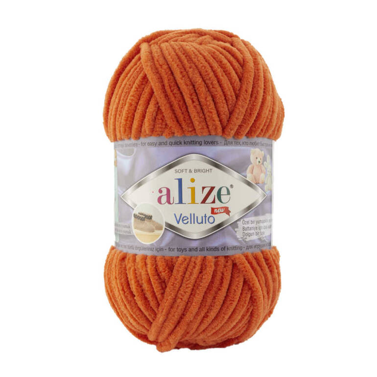 Alize Velluto 06 Turuncu - 1