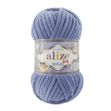 Alize Velluto 374 Denim 