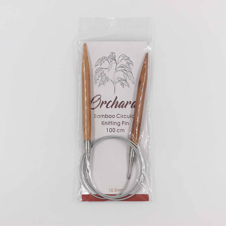 Bambu Metal Misinalı Örgü Şiş(100cm)No:10 - 1