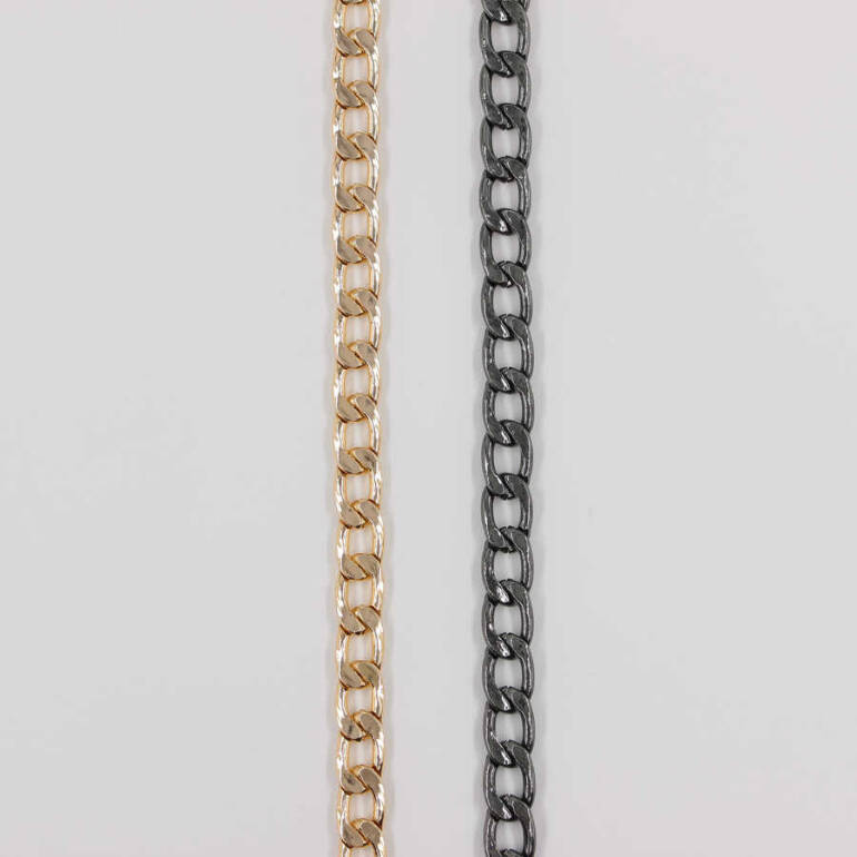Çanta Askı Zinciri Aluminyum Bronz 120 cm (9x15x2,8) - 1