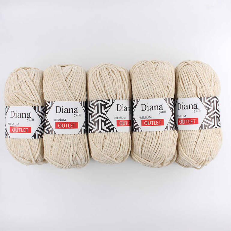 Diana Yarn Premium Outlet Simli(5 Adet) 27 - 1