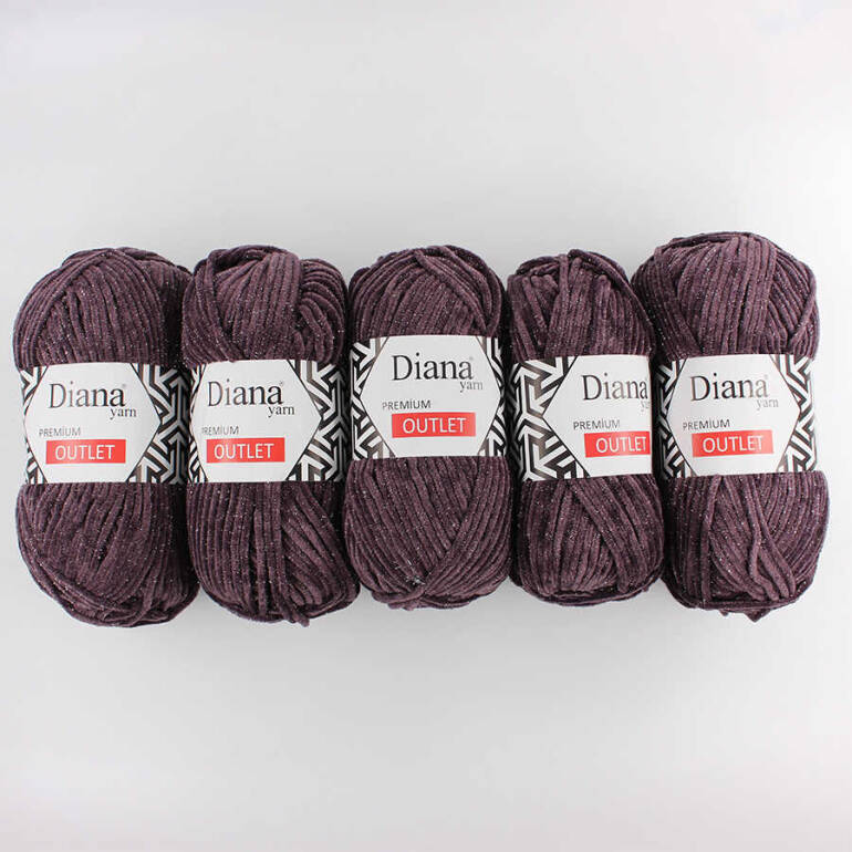 Diana Yarn Premium Outlet Simli(5 Adet) 28 - 1