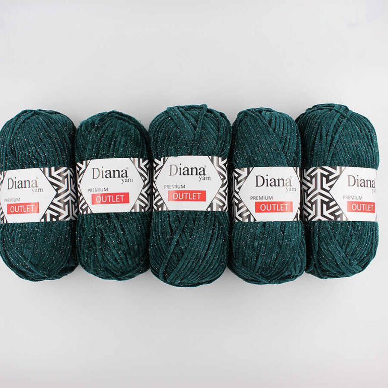 Diana Yarn Premium Outlet Simli(5 adet-İnce) 45 - 1