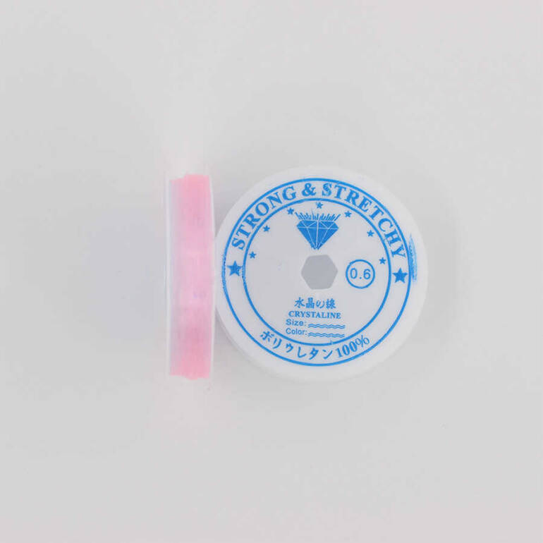 Elastik Misina 06mm-Pembe - 1