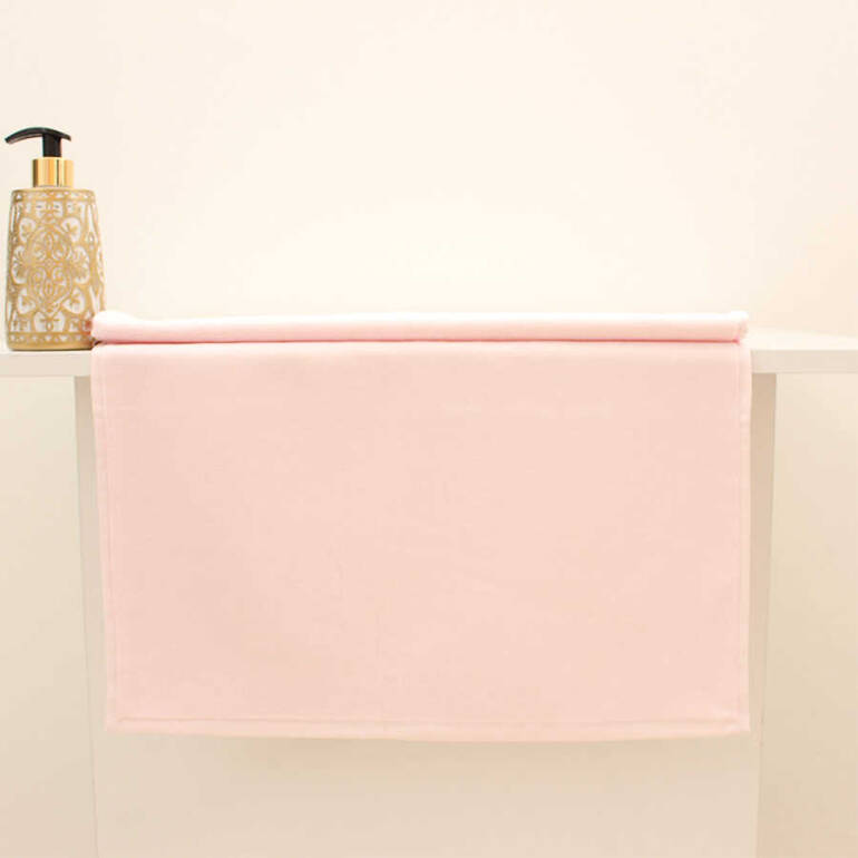 FİESTA ÇİSEM KADİFE HAVLU/1 AD./50X90/206-4/Pembe - 1