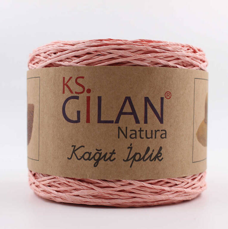 Gilan Kağıt İp (250 gr.) No:19-Gelin Pembesi - 1