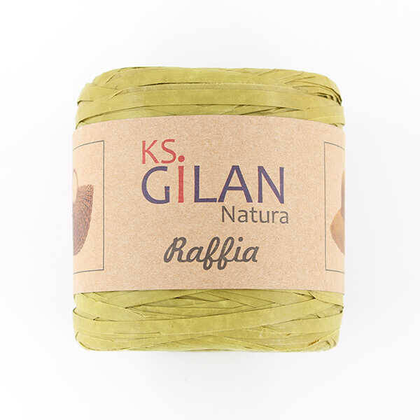 Gilan Rafya İp (250 gr.) No:5-Yeşil - 1