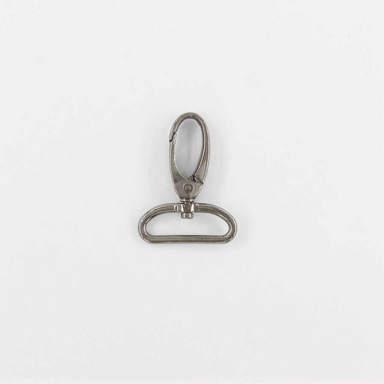 Halkalı Papağan Çanta Klipsi Bronz 3,2cm - 1