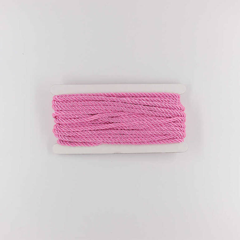 Kordon İp Şeker Pembe-125-4mmx10m - 1