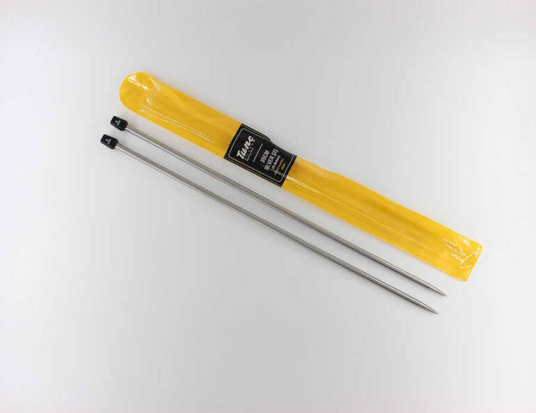 Tunç Titanyum 35 cm. Şiş No:6 - 1