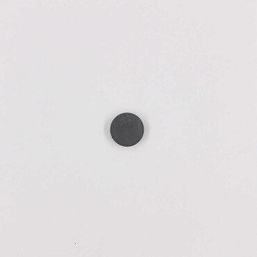 Yuvarlak Magnet-Mıknatıs Siyah 17mmx3mm - 1
