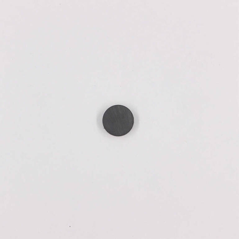 Yuvarlak Magnet-Mıknatıs Siyah 17mmx3mm - 1