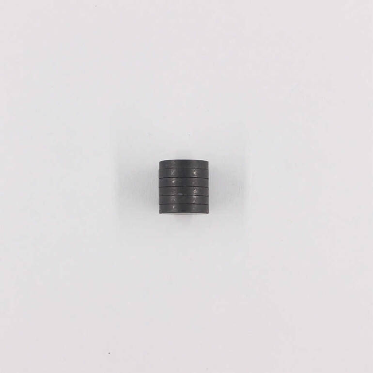 Yuvarlak Magnet-Mıknatıs Siyah 17mmx3mm - 2